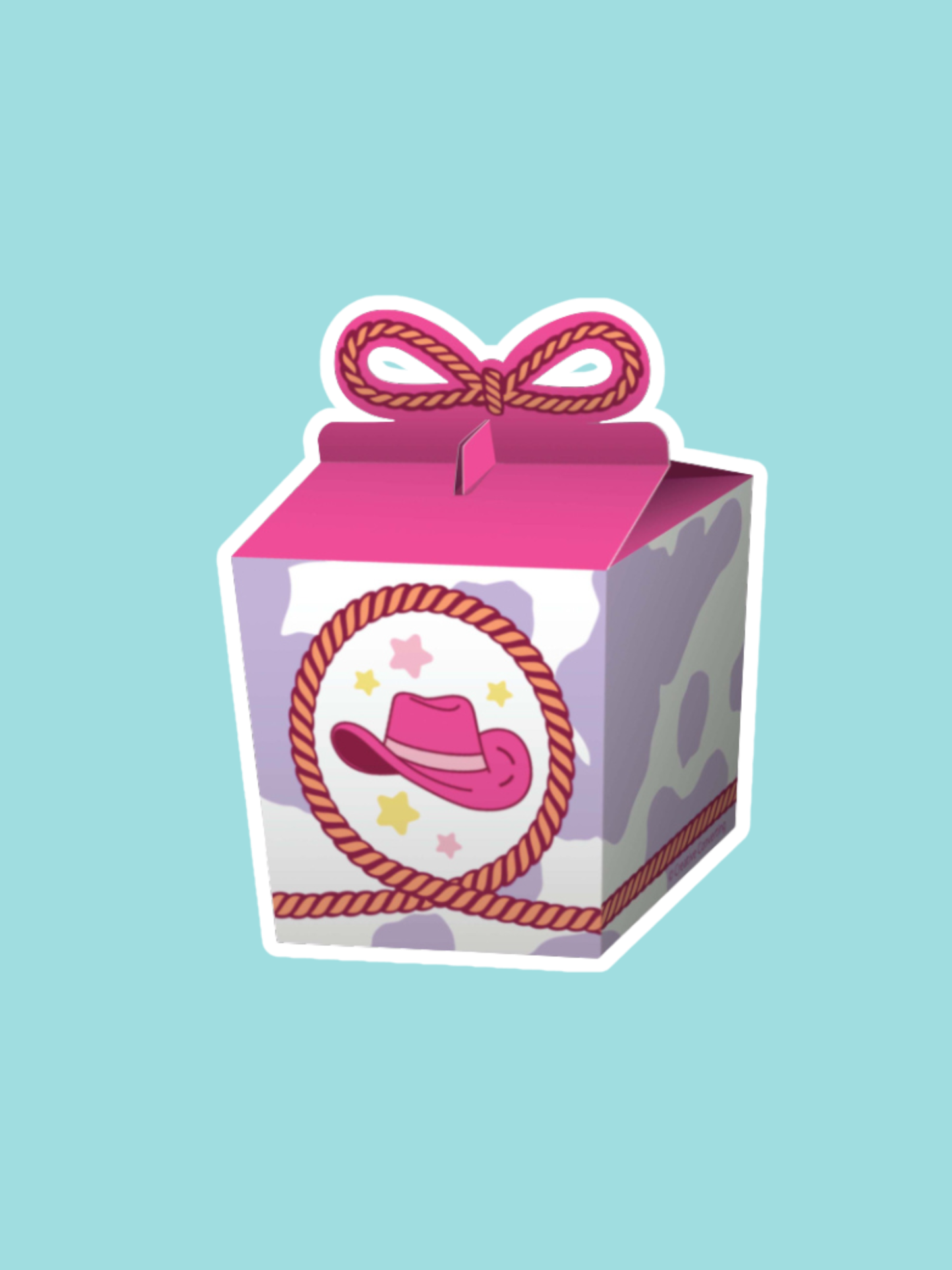 Boots & Bows Party Treat Boxes