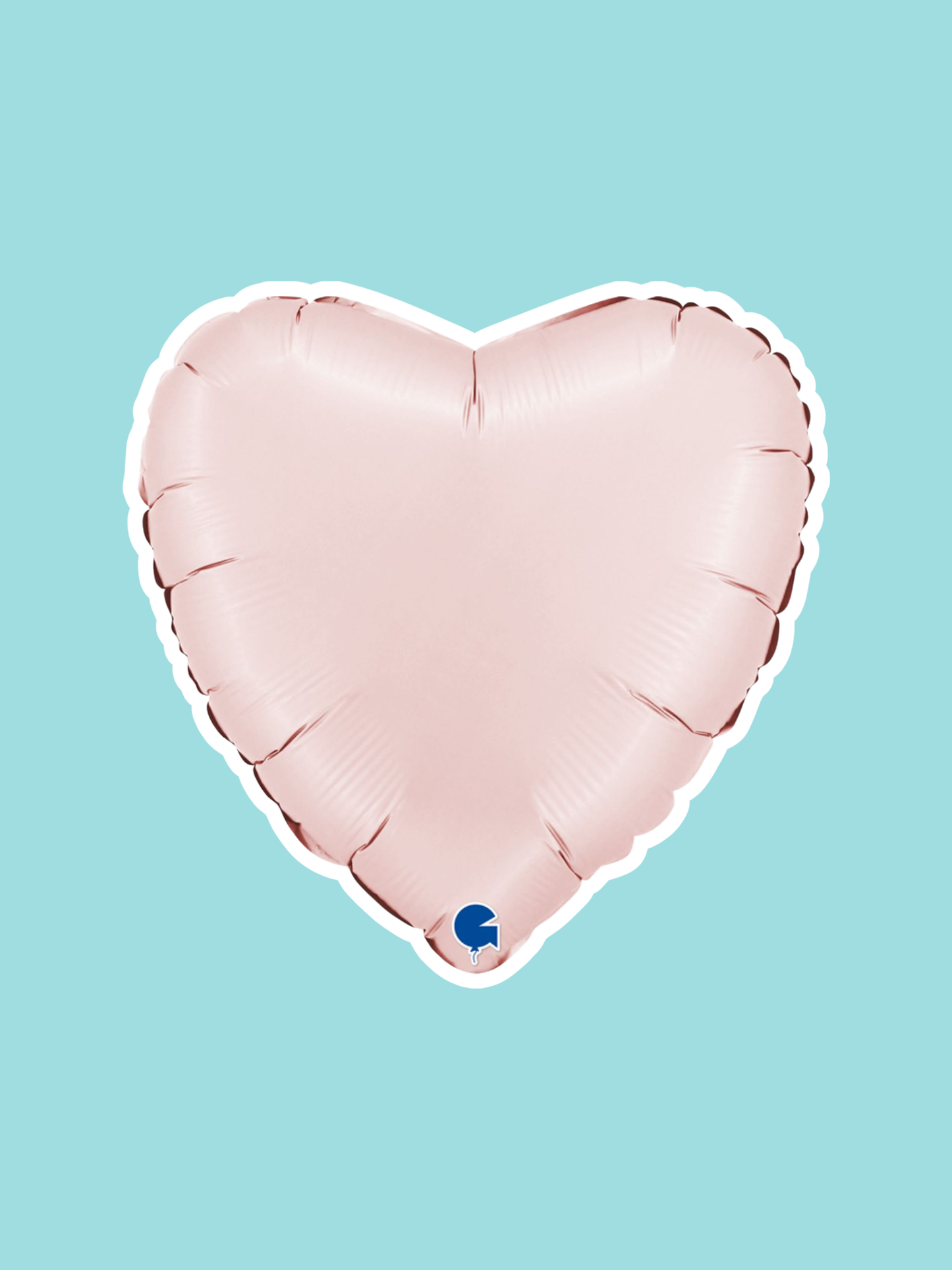 Satin Pastel Pink Heart