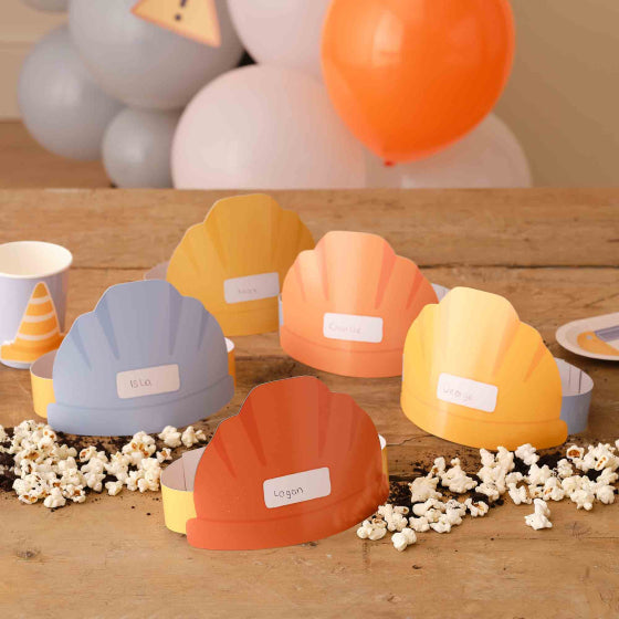 Little Builders Party Hats