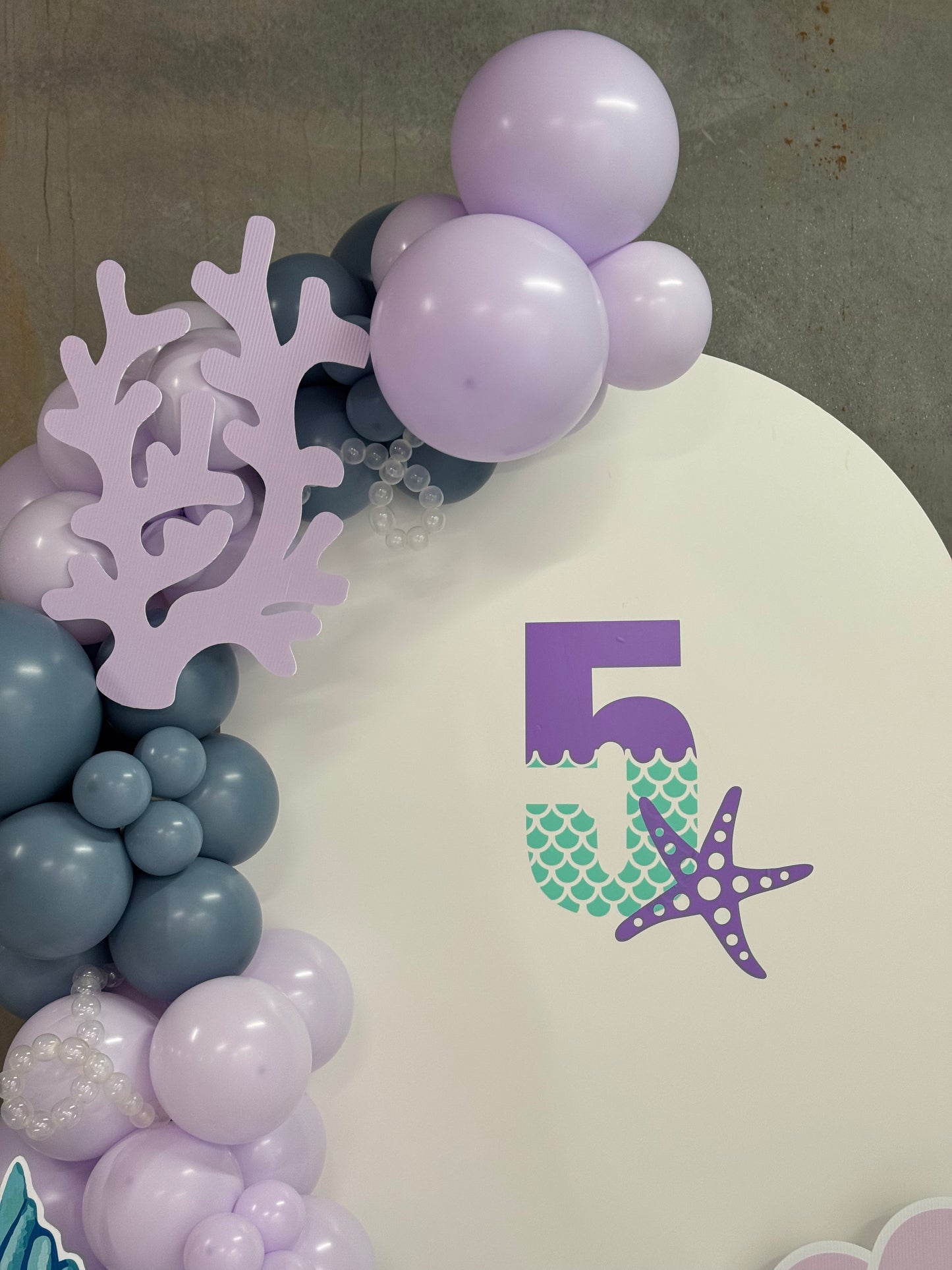 Mermaid Backdrop Package