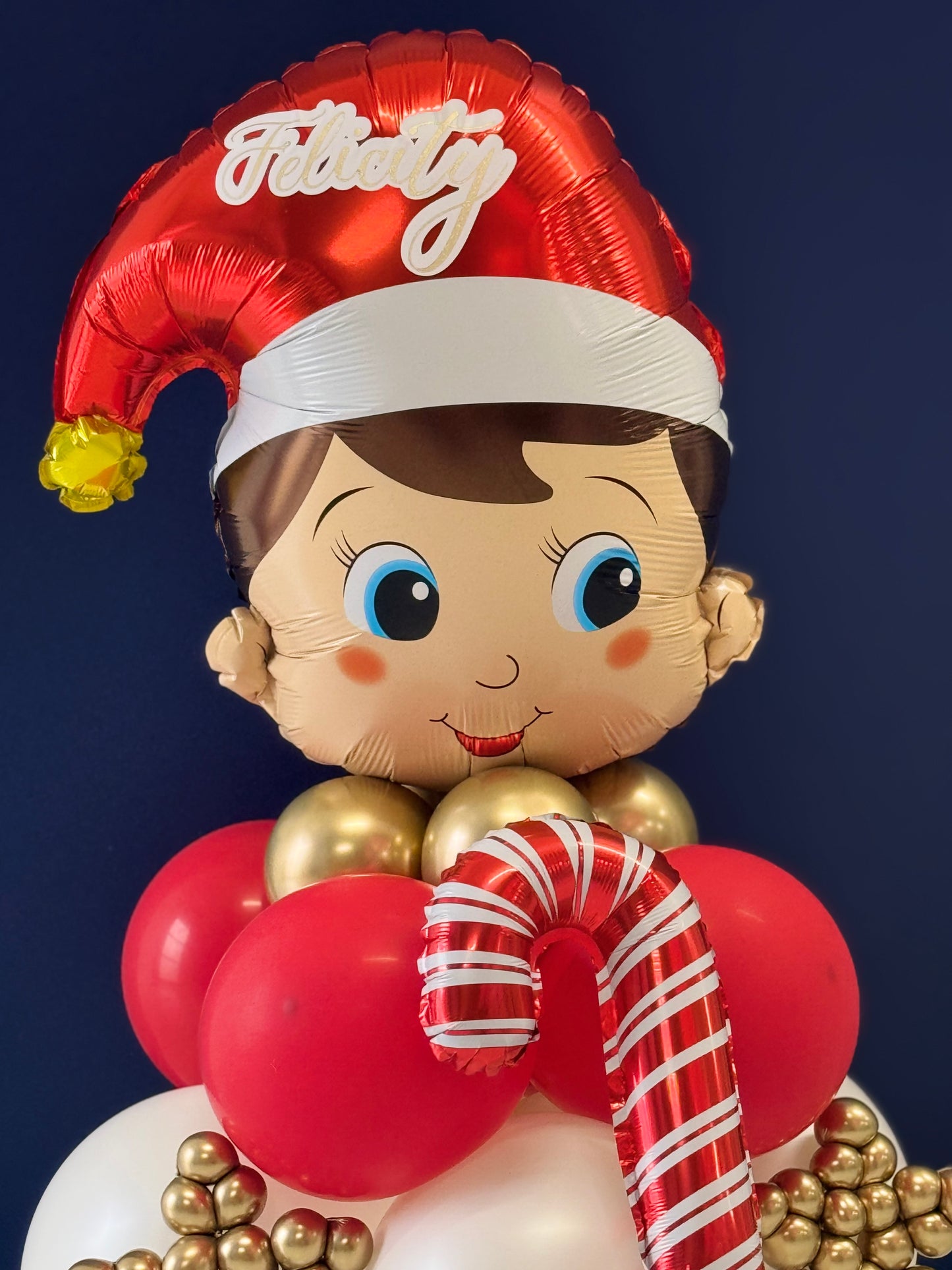 Bright Balloons Christmas Elves