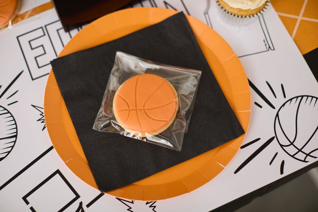 Orange Paper Plates