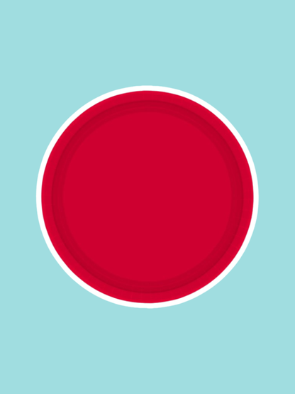Red Paper Plates