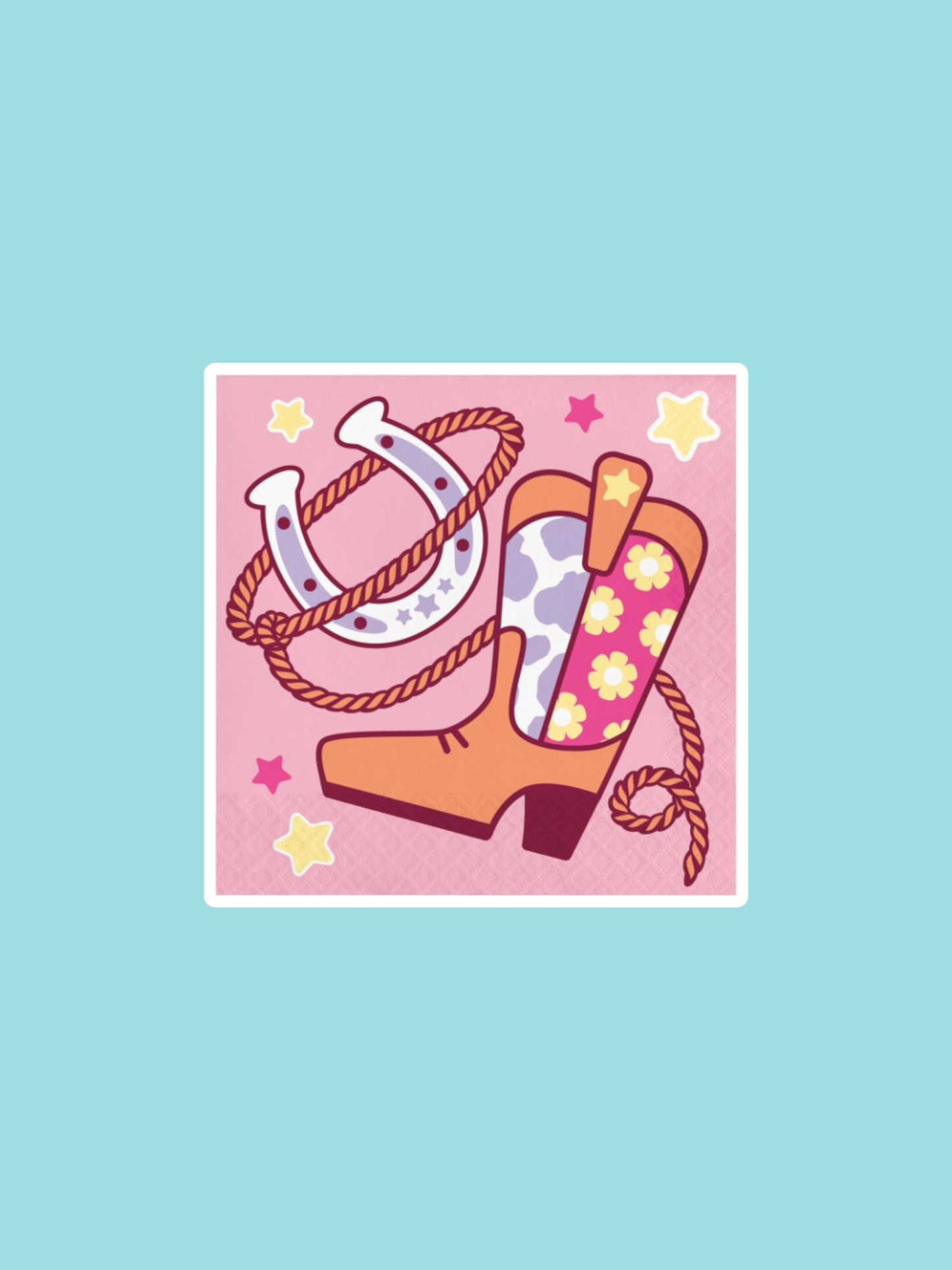 Boots & Bows Party Napkins