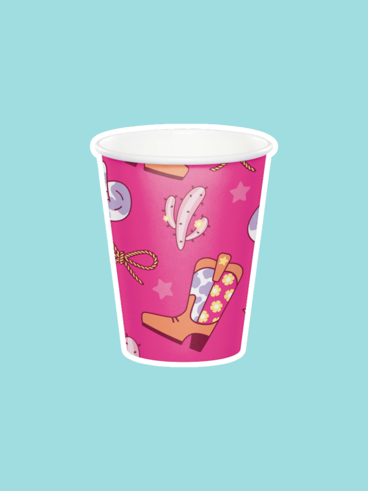Boots & Bows Paper Cups