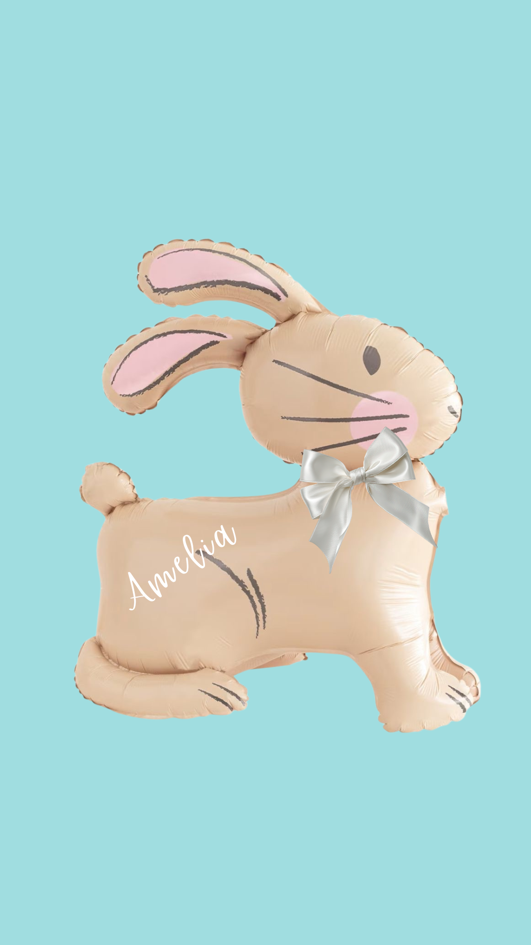 Sitting Easter Bunny