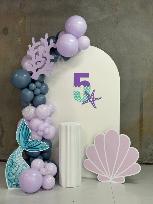 Mermaid Backdrop Package