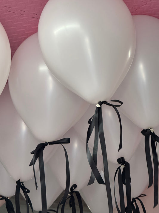 Single Bow Balloons