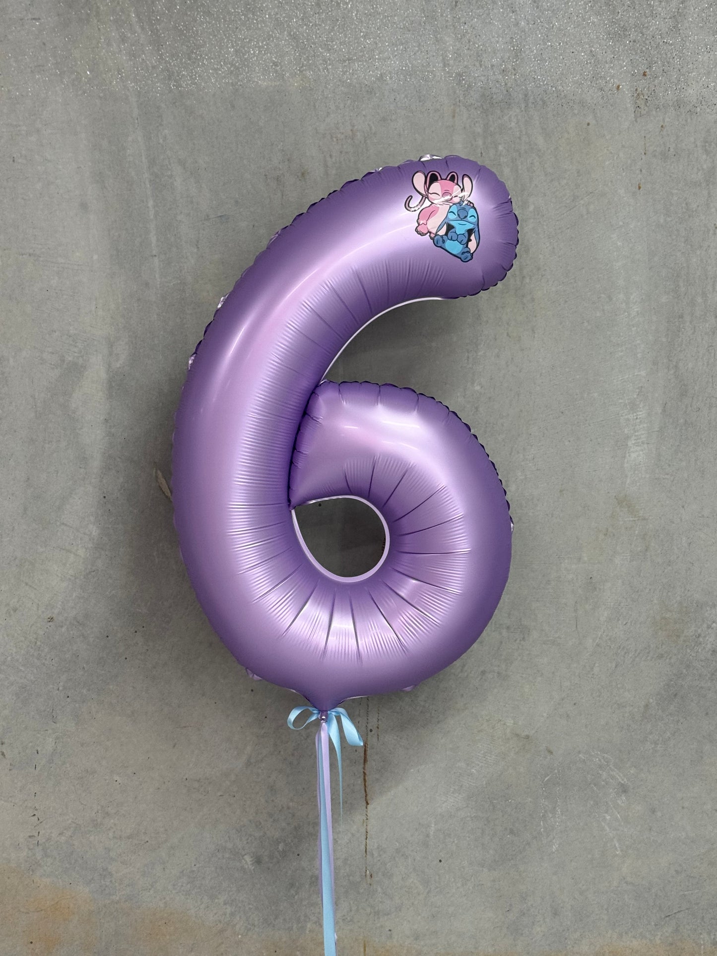 Stitch Number Balloon