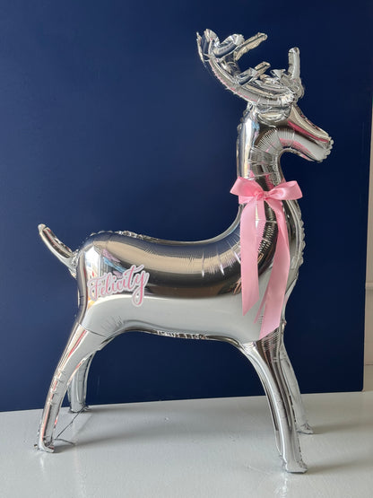 Sparkling Pink Reindeer