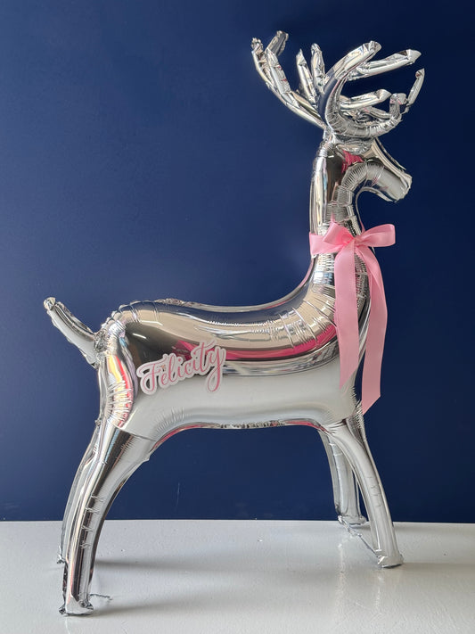 Sparkling Pink Reindeer