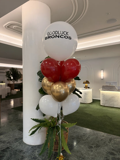 Personalised Jumbo Balloon Bouquet