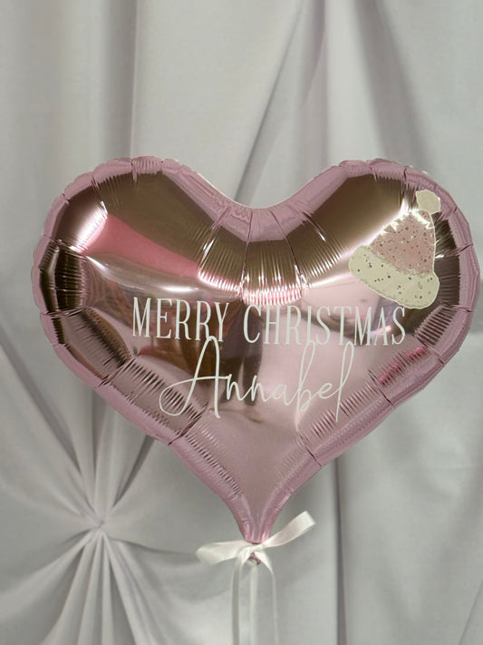 Personalised Heart Balloon