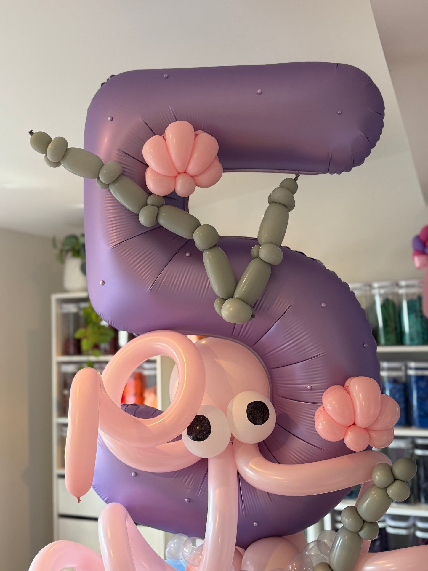 Personalised Under the Sea Balloon Stack