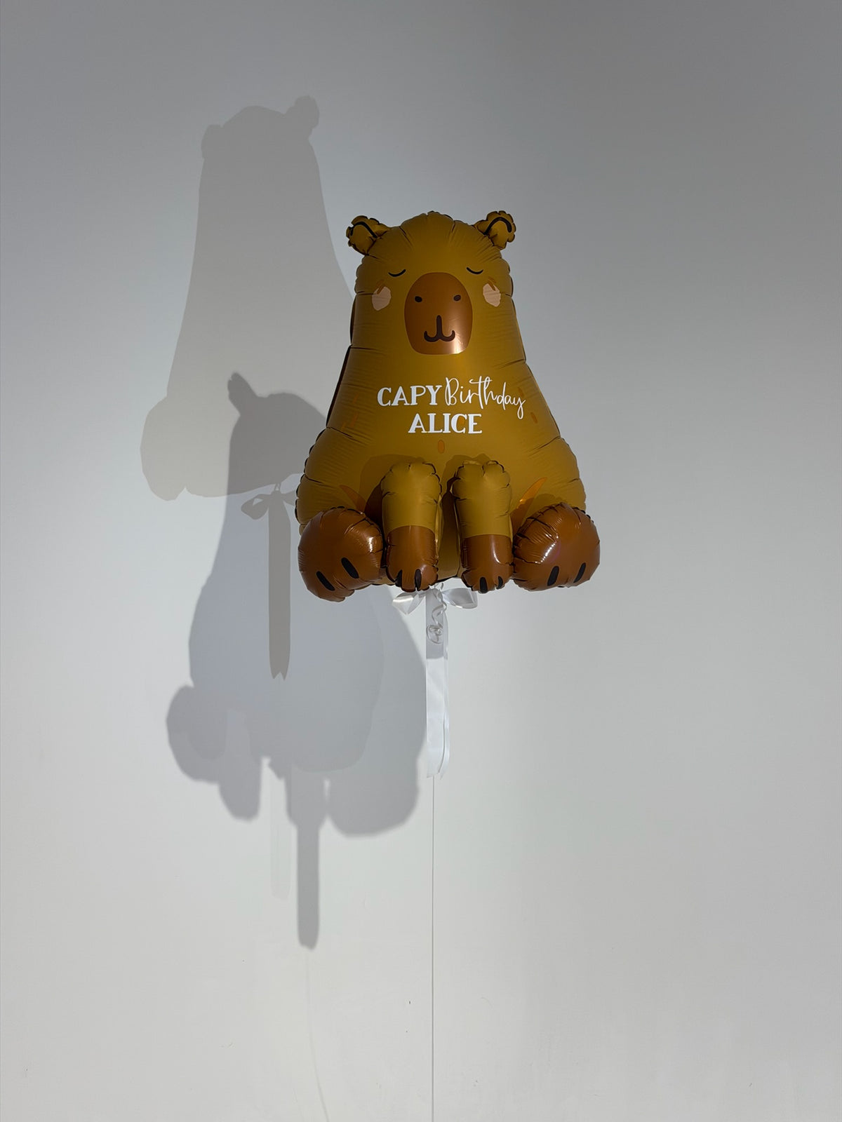 Huge Personalised Capybara Balloon