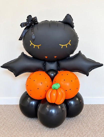 Boo-tiful Bat Balloon Stack