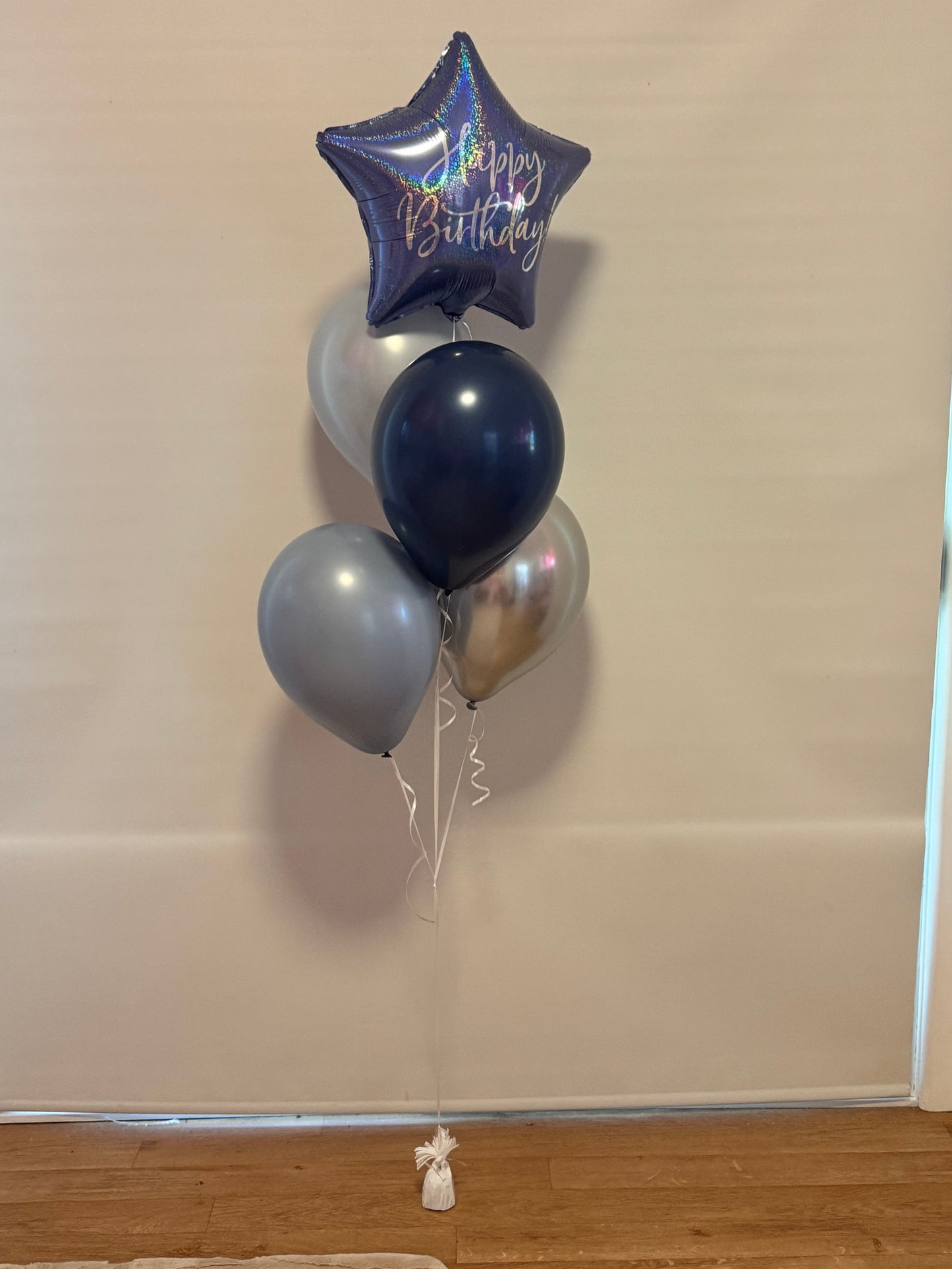 Blue Happy Birthday