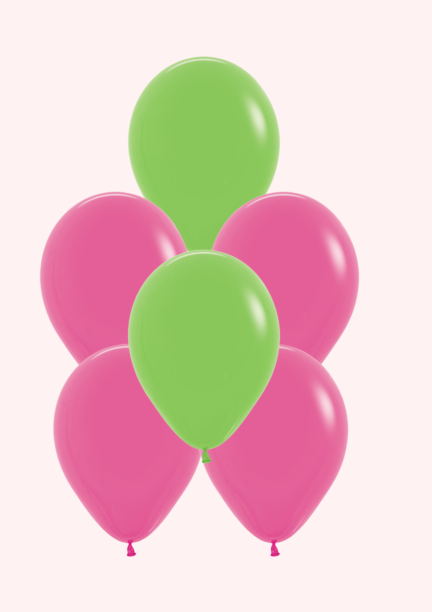 Pink & Green 12 Pack