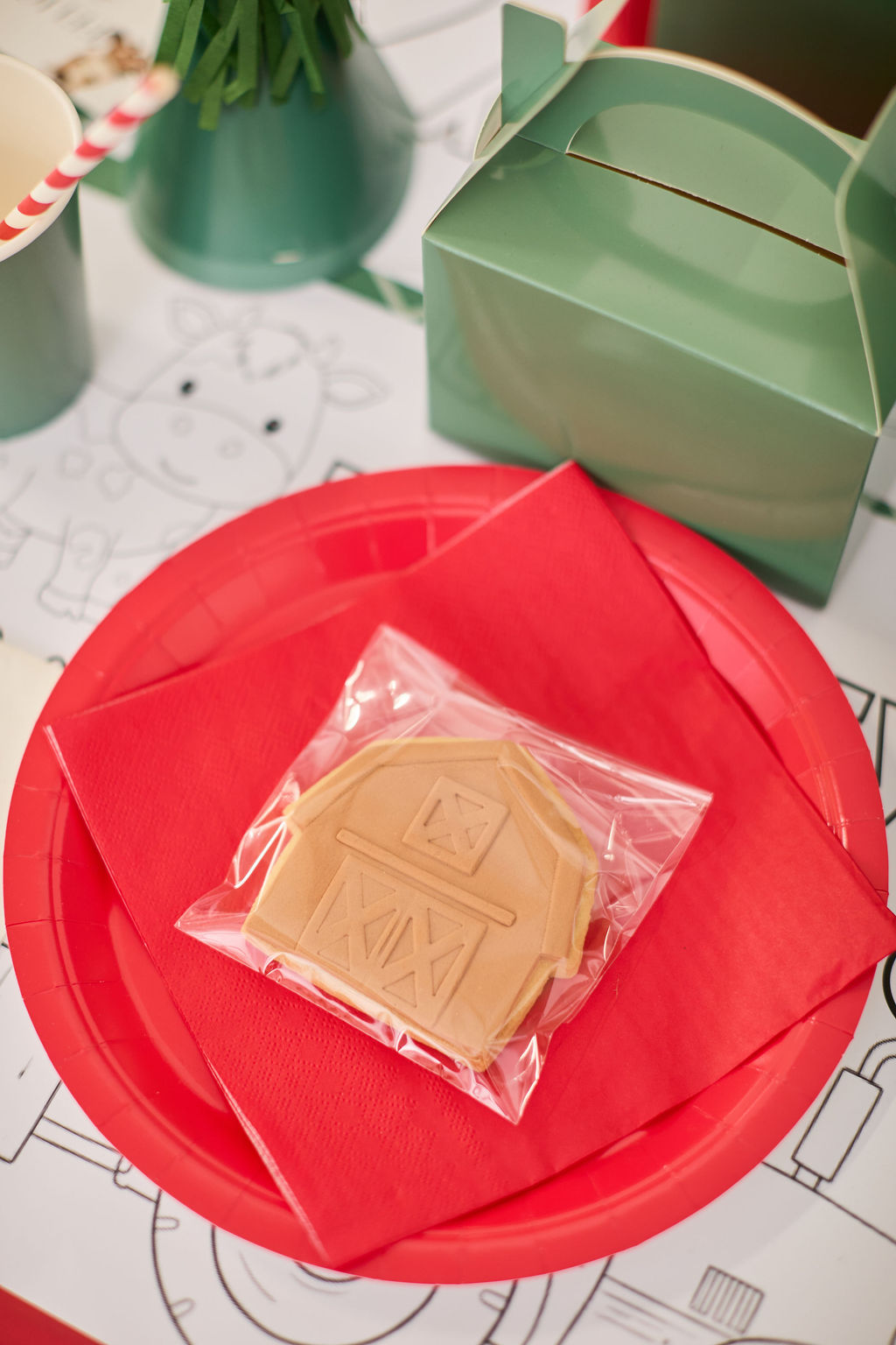 Red Paper Plates